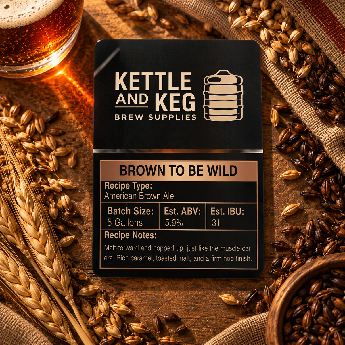 Brown To Be Wild All-Grain Kit